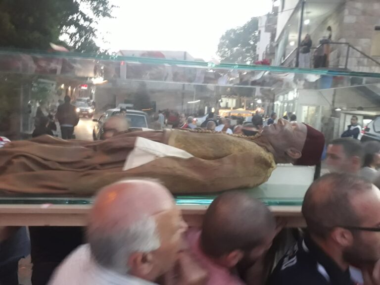 جثمان بطل لبنان يوسف بك كرم يعود الى مار جرجس