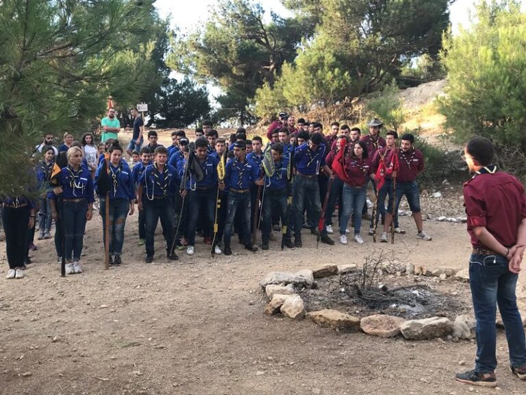 المخيم 42 لكشافة لبنان فوج حرف ارده في اجبع