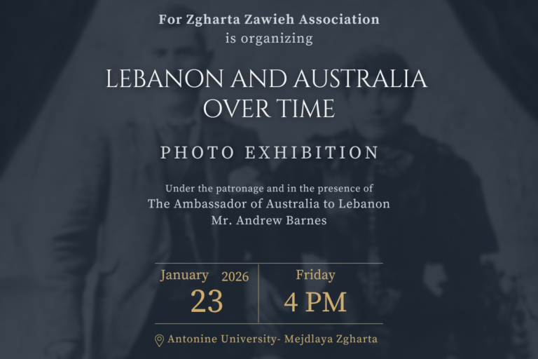 australia lebanon photo exhibition